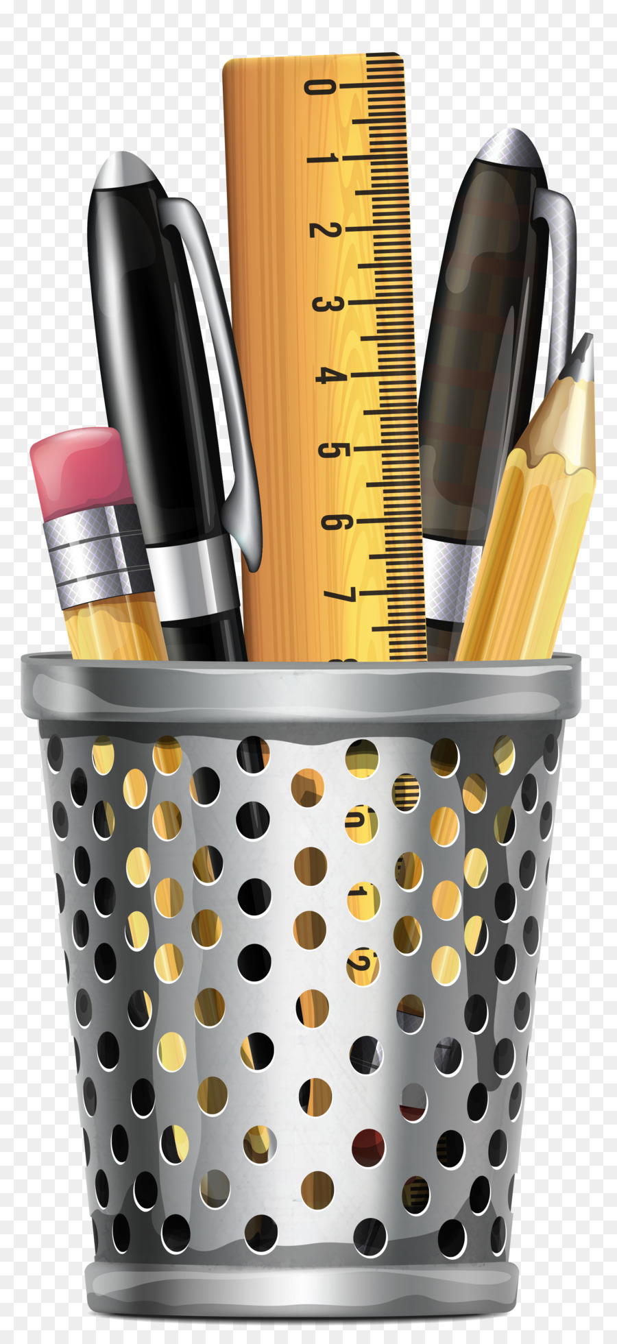 Pot à Crayons，Stylos PNG