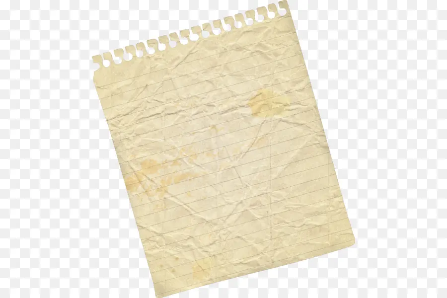 Papier Froissé，Carnet De Notes PNG