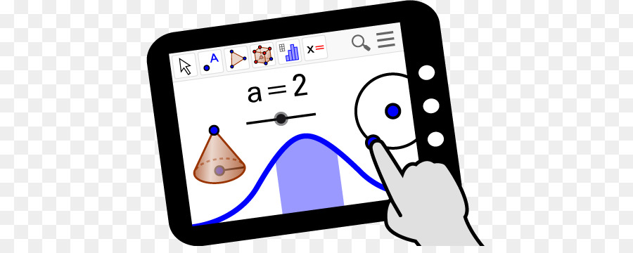 Tablette Avec Application Mathématique，Pédagogique PNG