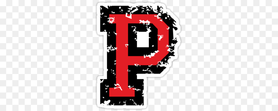 Lettre P，Rouge PNG