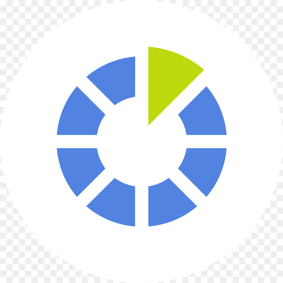 Diagramme Circulaire，Bleu PNG