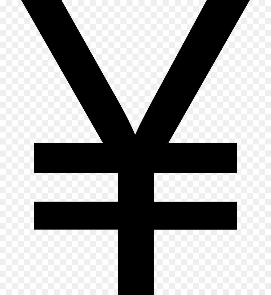 Yen Signe，Symbole De Devise PNG