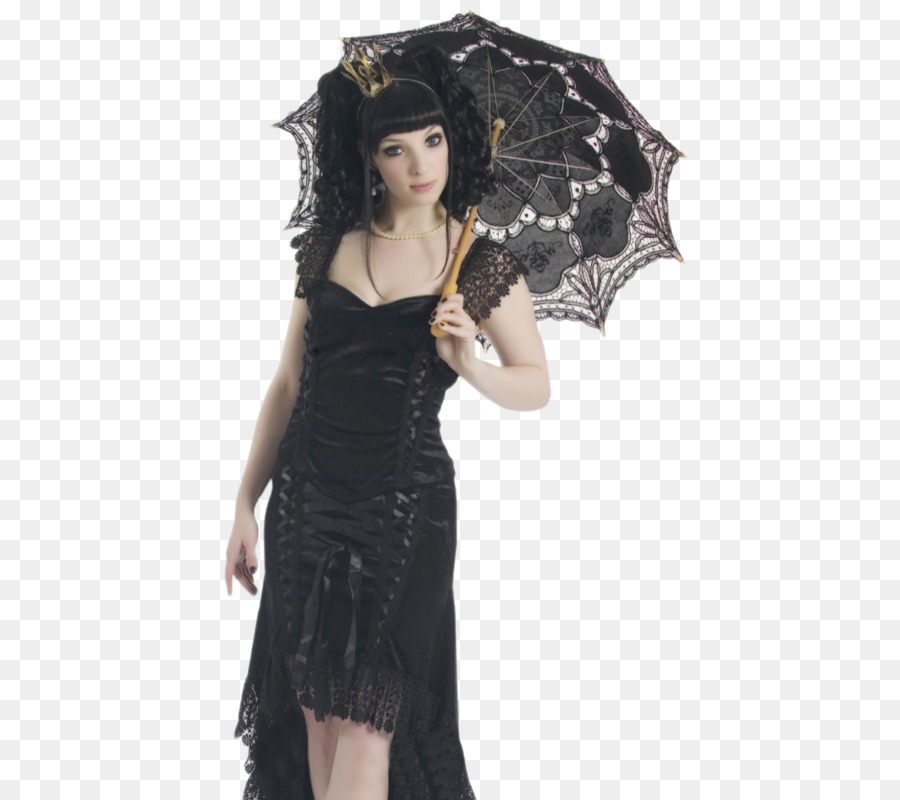 Femme Avec Parapluie，Femelle PNG