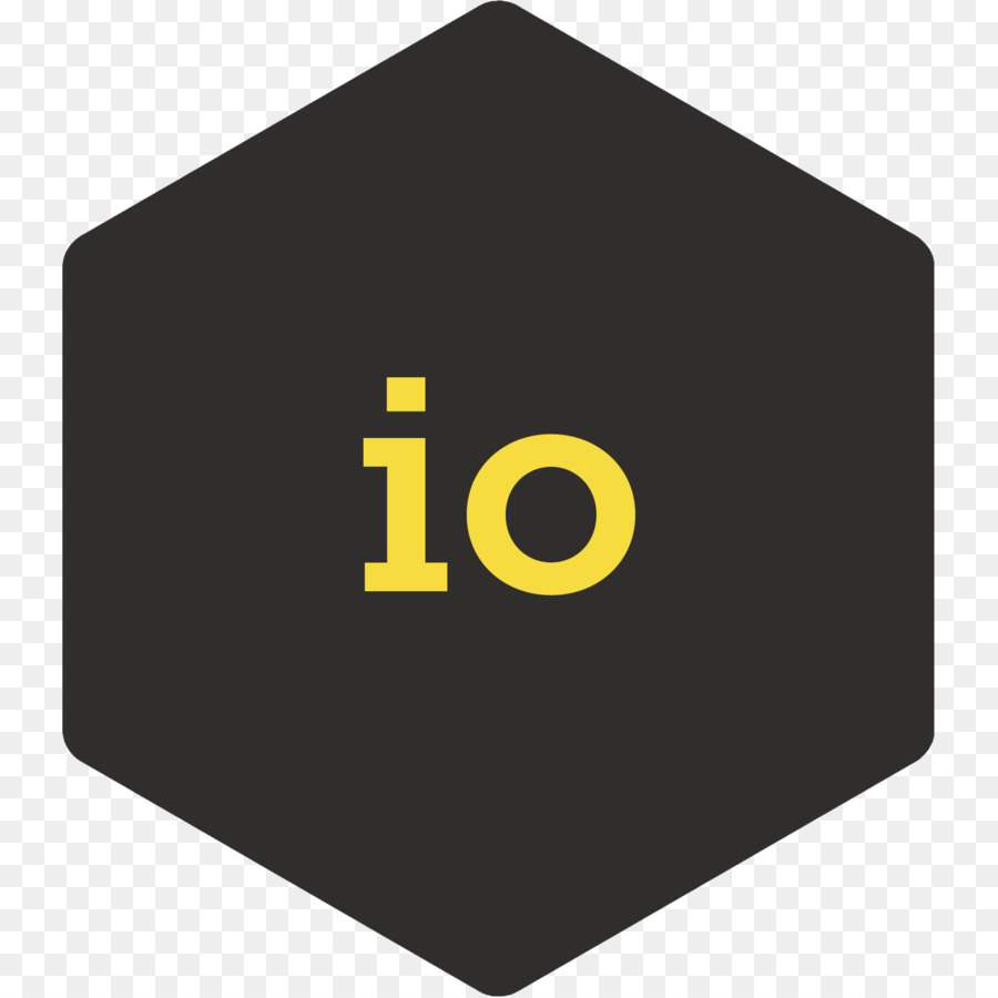 Hexagone Avec 'io'，Logo PNG