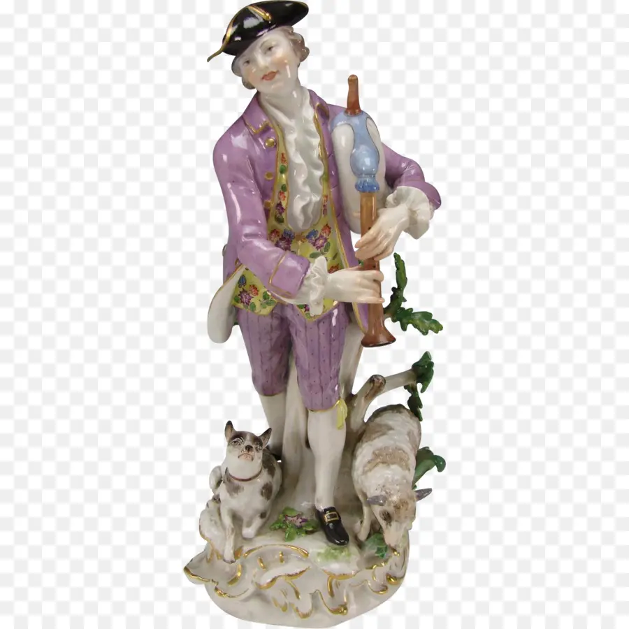 Figurine En Porcelaine，Statue PNG