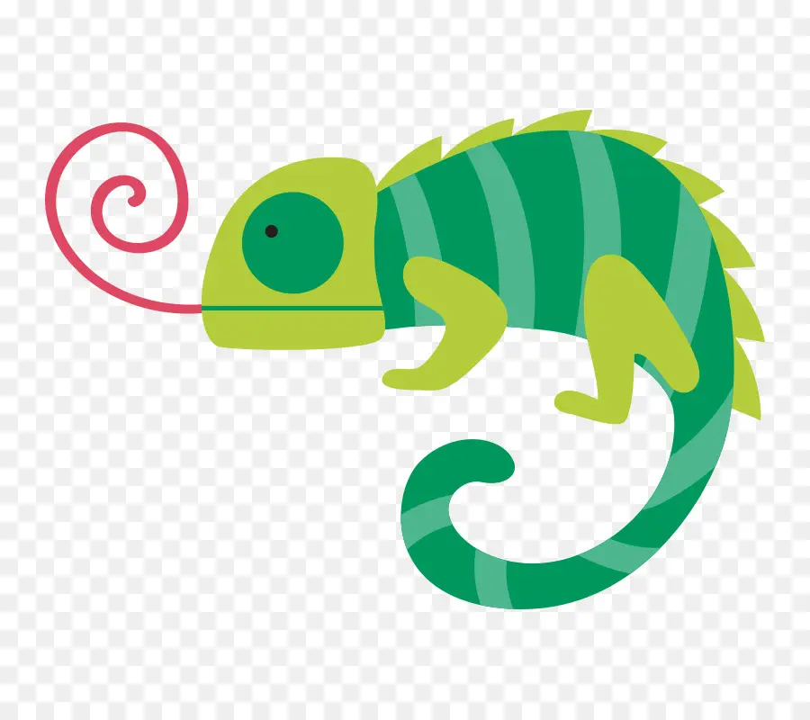 Caméléon，Reptile PNG