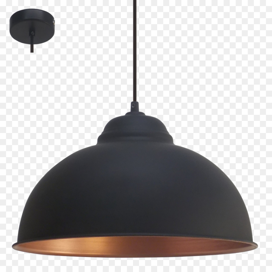 Lampe Suspendue Noire，Lampe PNG