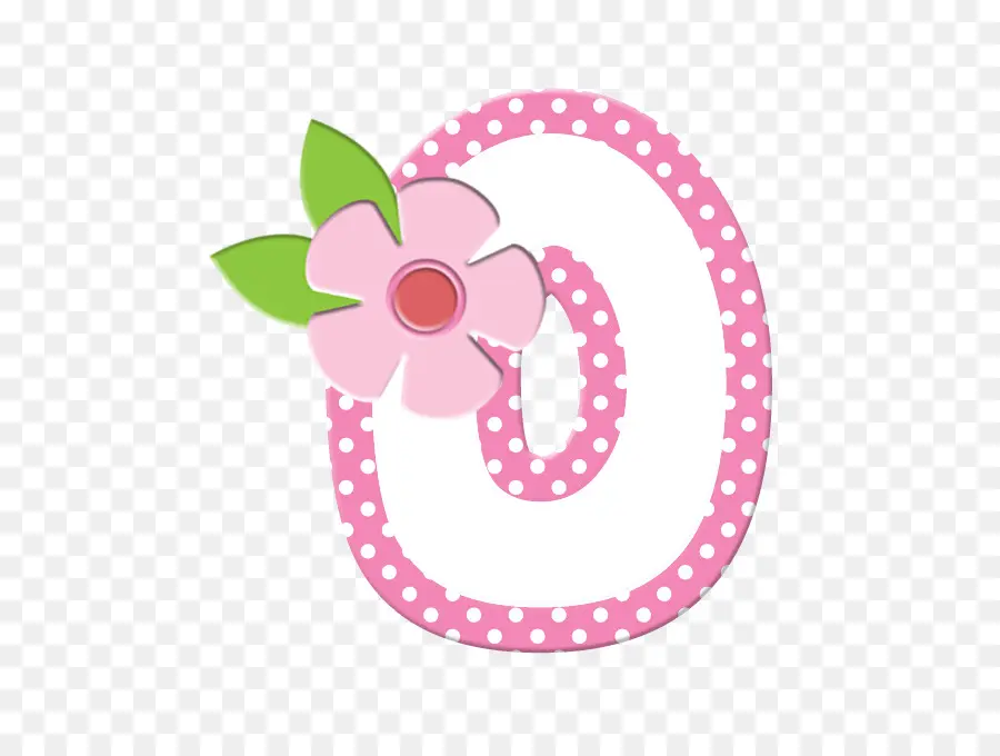 Fleur O，Alphabet PNG