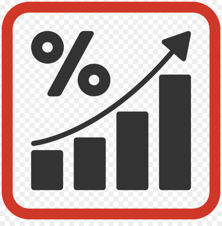 Graphique De Croissance En Pourcentage，Pourcentage PNG