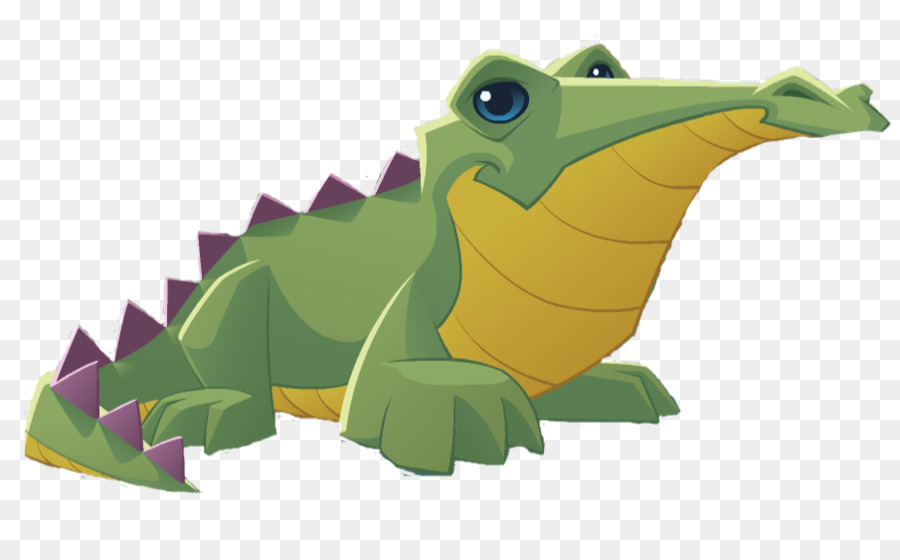 Crocodile De Dessin Animé，Vert PNG