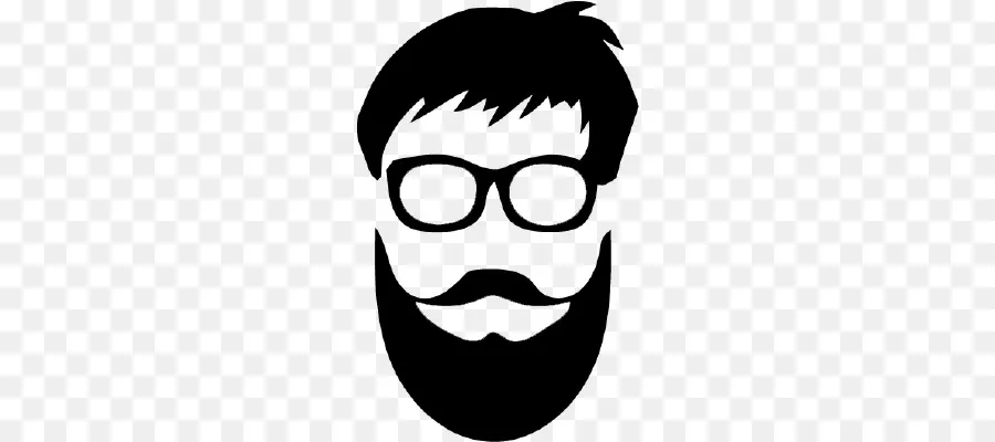 Barbe Et Lunettes，Affronter PNG