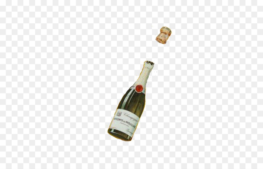 Bouteille De Champagne，Célébration PNG