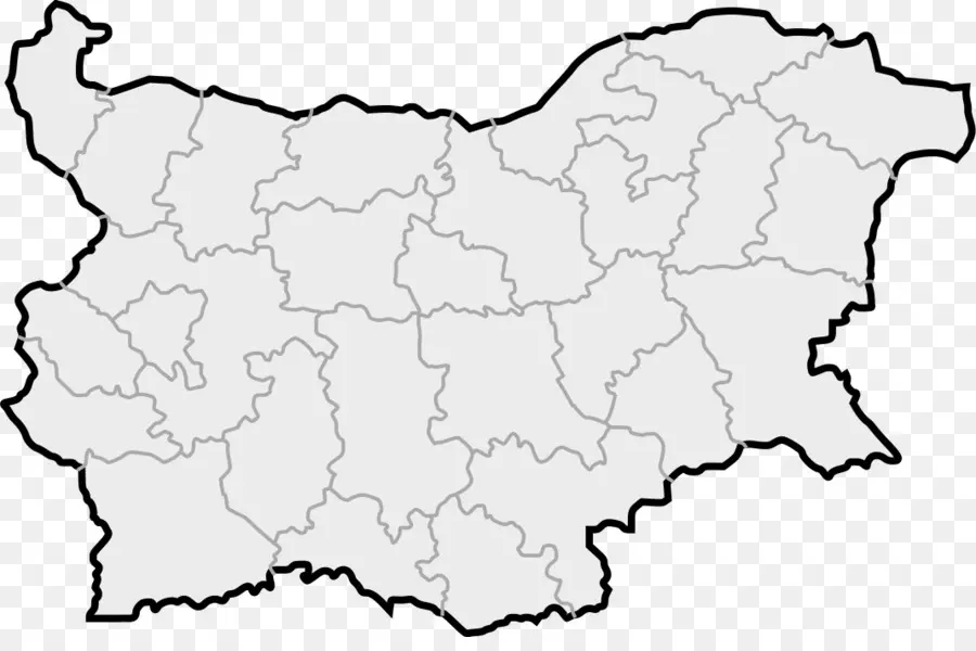 Carte，Les Provinces De La Bulgarie PNG