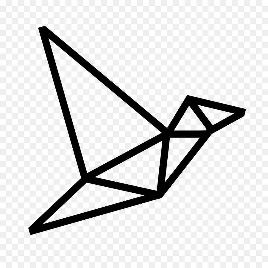 Grue En Origami，Papier PNG