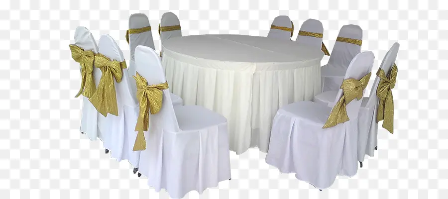 Table Ronde Avec Chaises，Meubles PNG