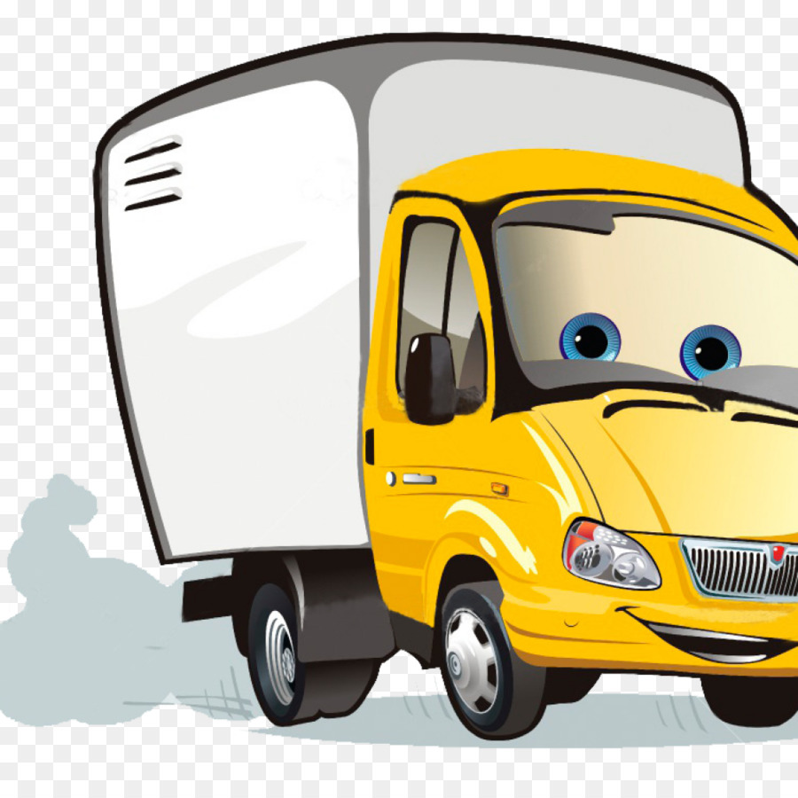 Camion Jaune，Dessin Animé PNG