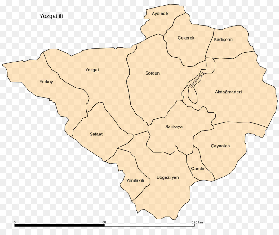 La Province De Yozgat，Carte PNG