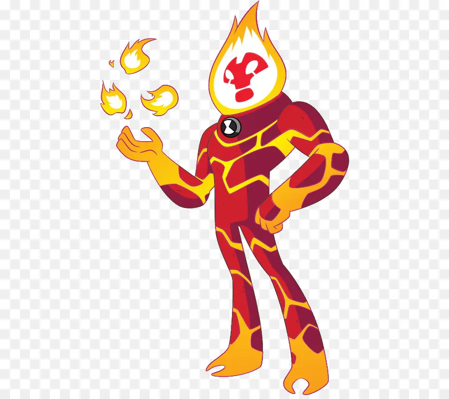 Heatblast，Ben 10 Omniverse PNG