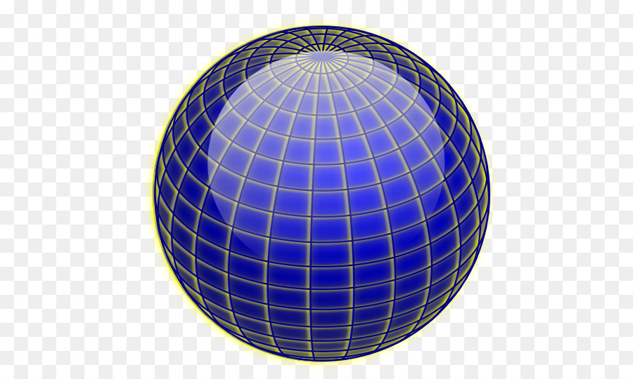 Modèle Filaire，Sphère PNG