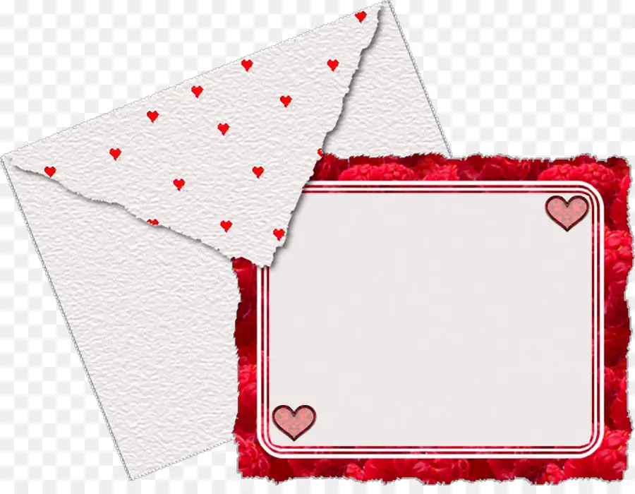 Enveloppe Avec Des Coeurs，Amour PNG