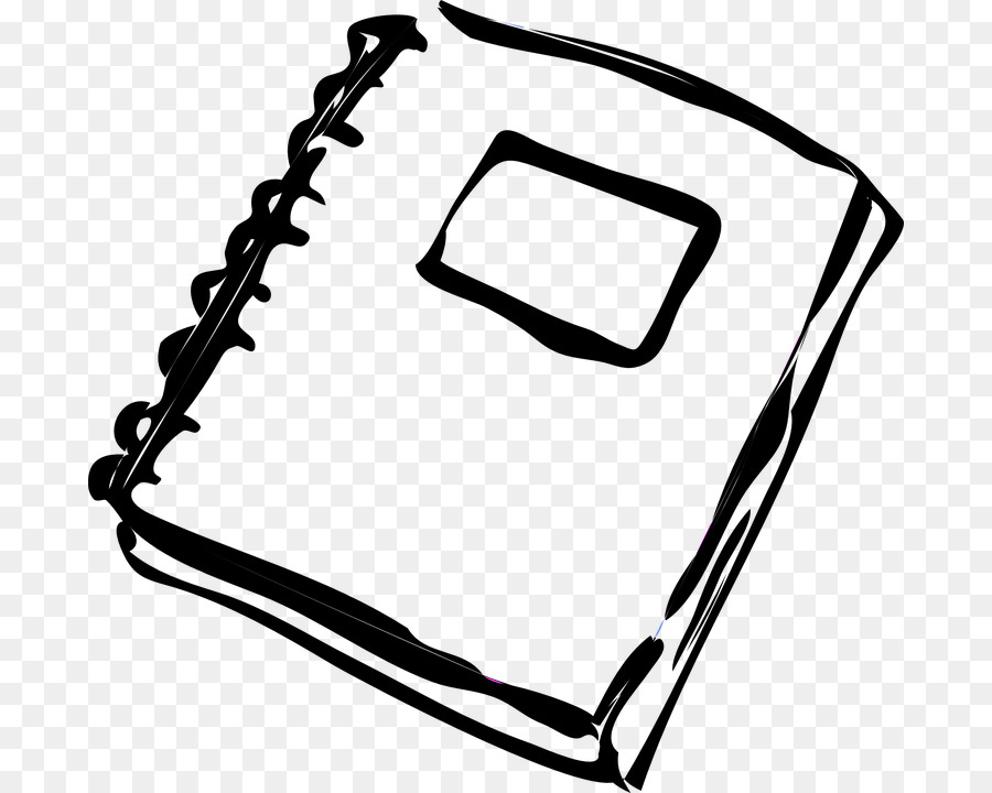 Carnet De Notes，Noir PNG