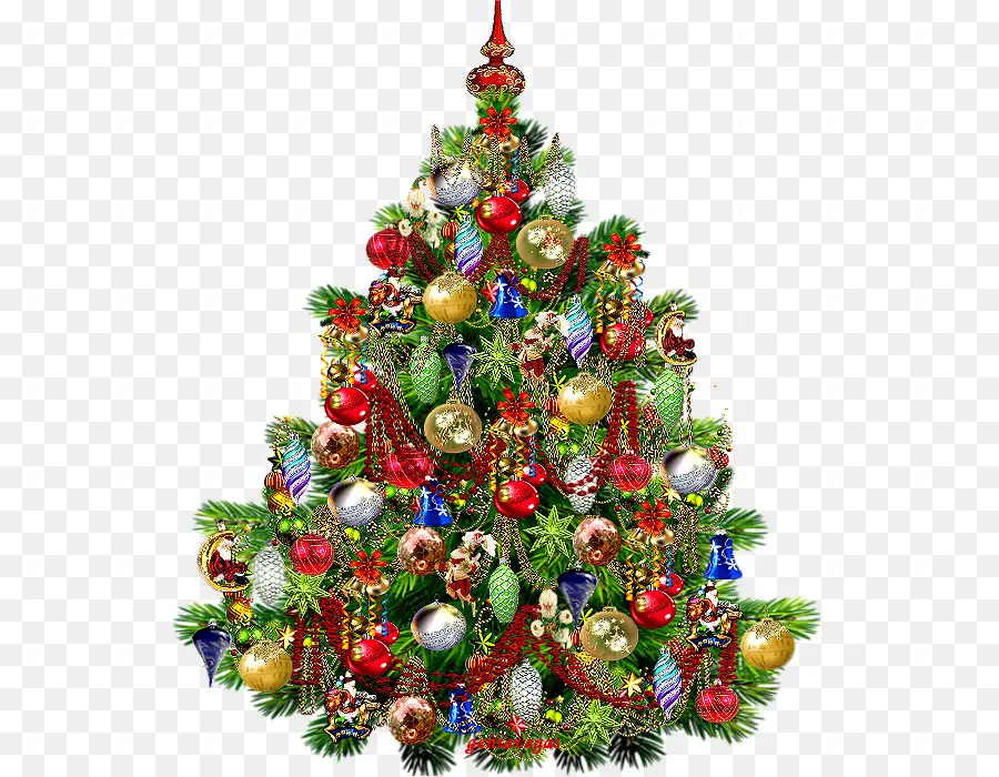 Arbre De Noël，Décorations PNG