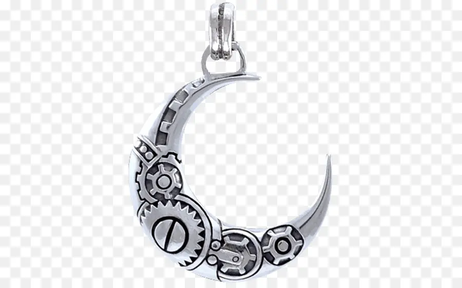 Pendentif Croissant，Lune PNG