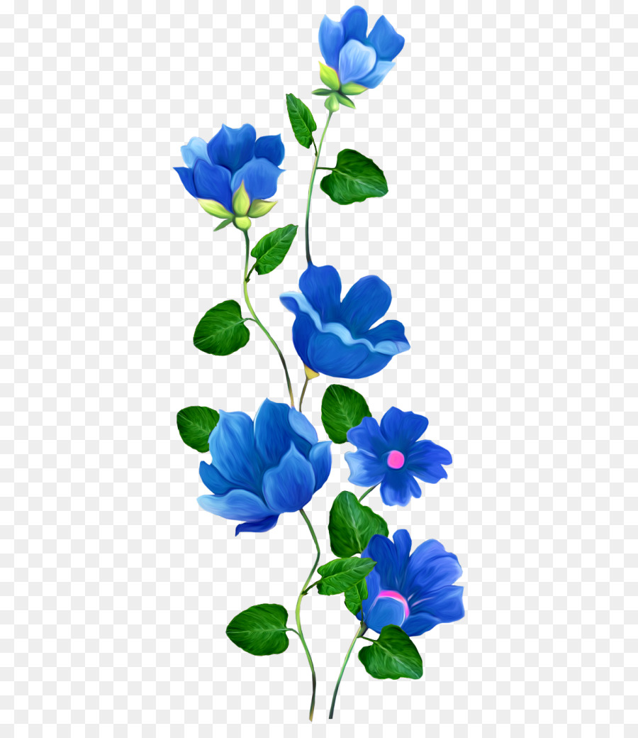 Aquarelle Fleurs, Fleur, Bleu PNG - Aquarelle Fleurs, Fleur, Bleu  transparentes | PNG gratuit