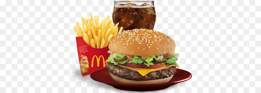 Repas De Restauration Rapide，Hamburger PNG