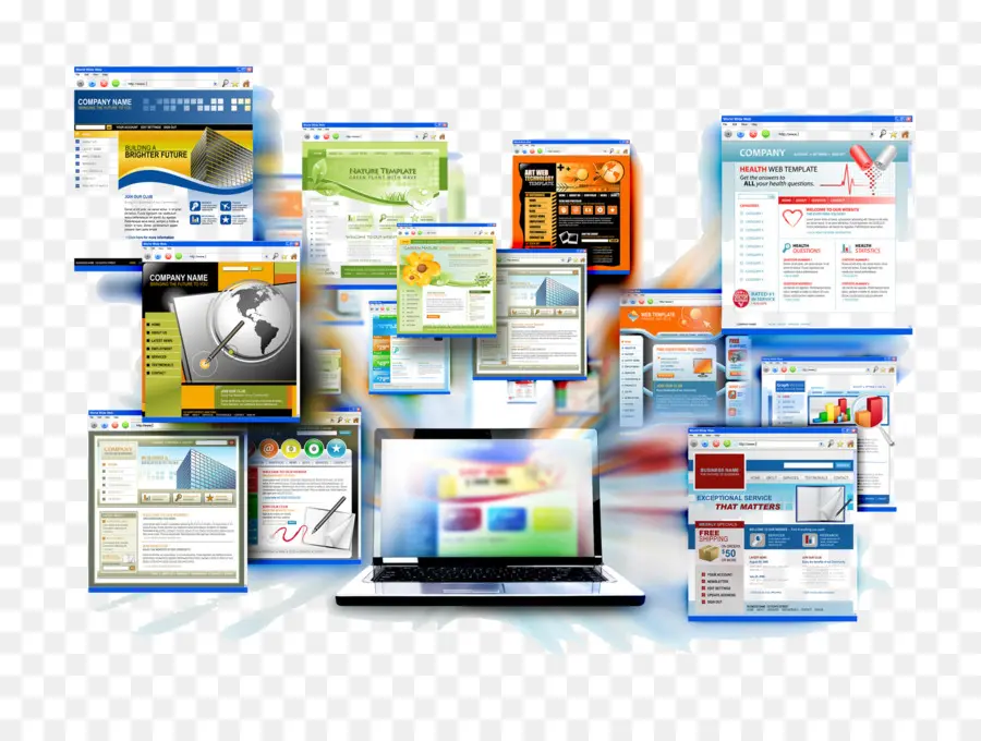 Pages Web，Ordinateur Portable PNG