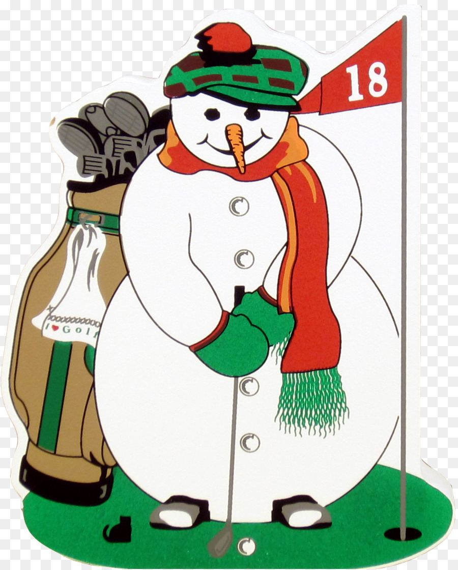 Golfeur De Bonhomme De Neige，Bonhomme De Neige PNG