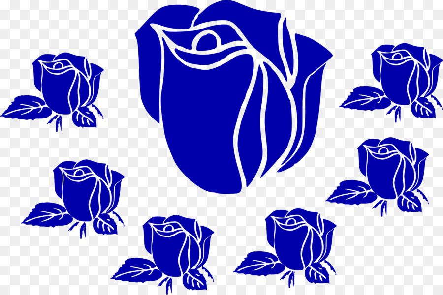 Rose Bleue，Fleur PNG