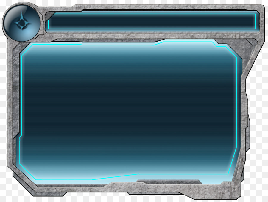 Cadre Futuriste，Interface PNG