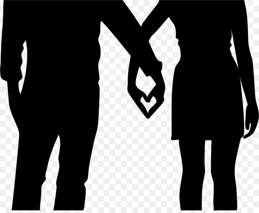 Silhouette，Couple PNG