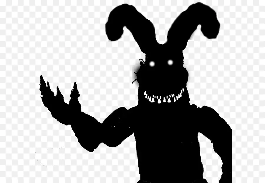 Lapin Effrayant，Sombre PNG