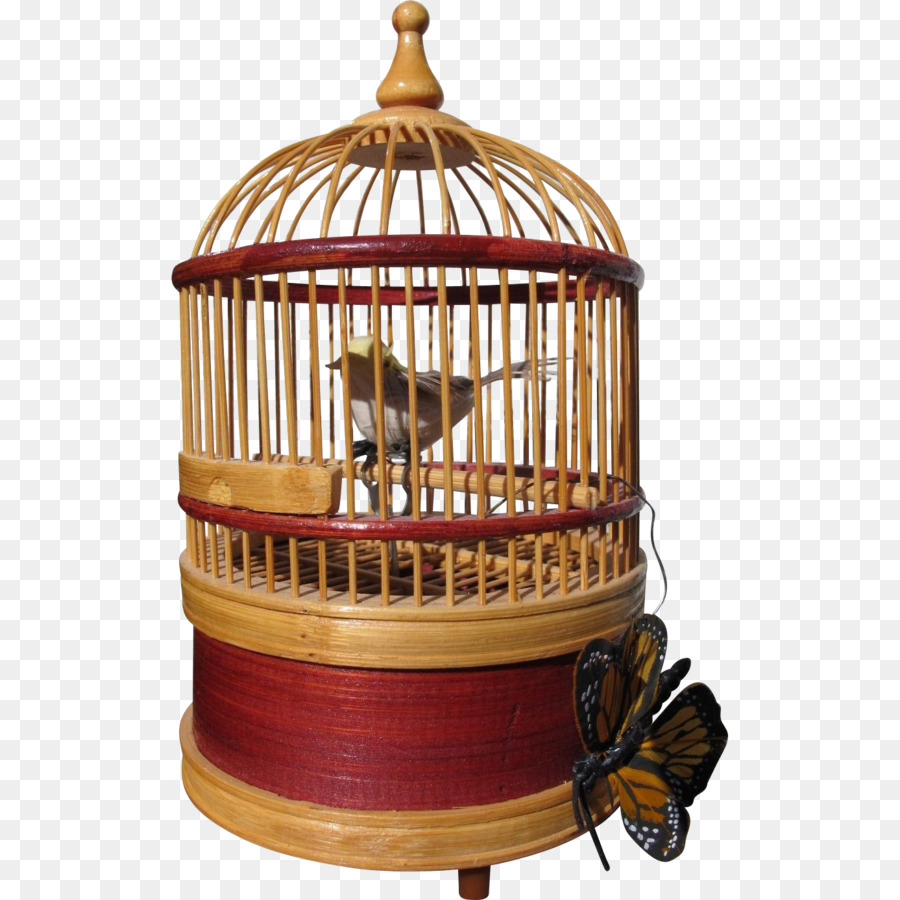 Cage à Oiseaux，En Bois PNG