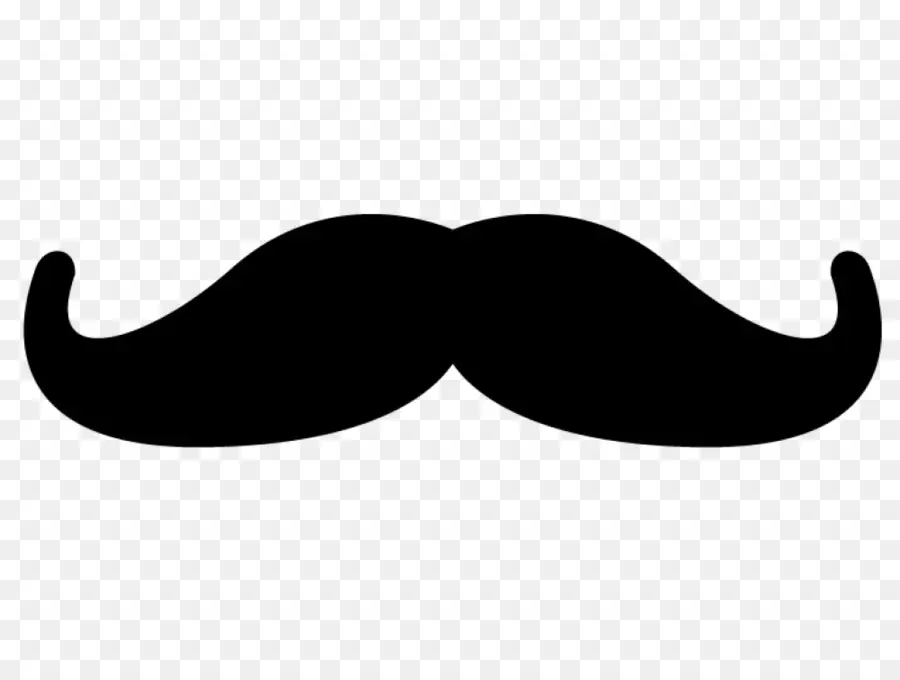 Moustache，Noir PNG