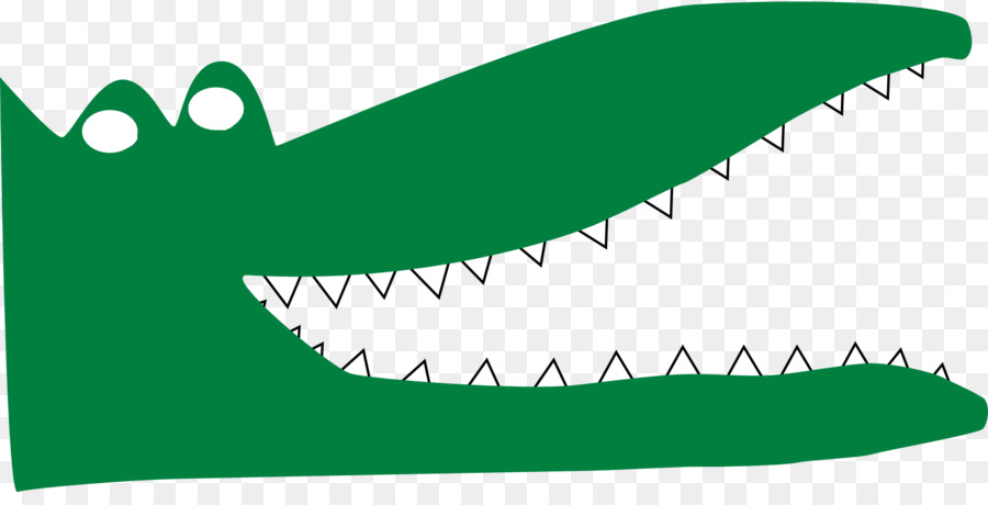 Crocodile，Vert PNG