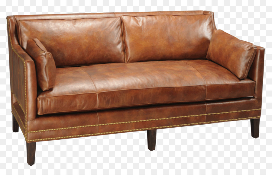 Fauteuil En Cuir，Brun PNG