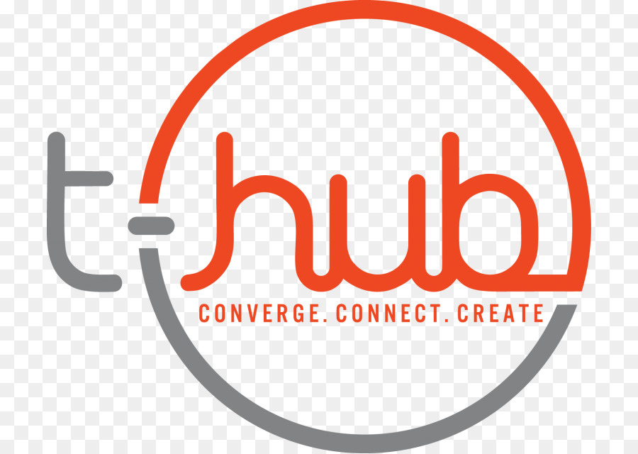 Logo Du Hub En T，Converger PNG