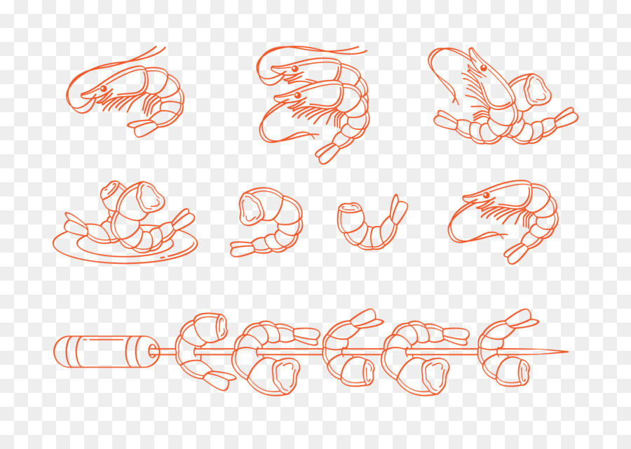 Crevette，Crevettes PNG