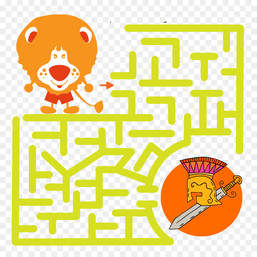 Labyrinthe Des Lions，Puzzle PNG