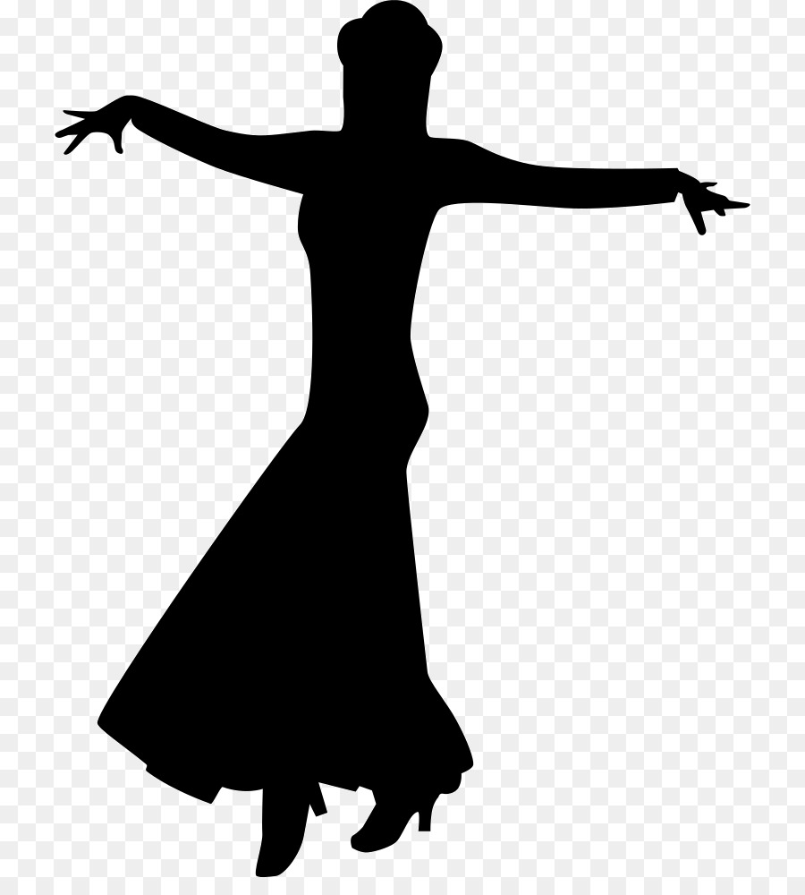 Danseuse De Silhouettes，Dansant PNG