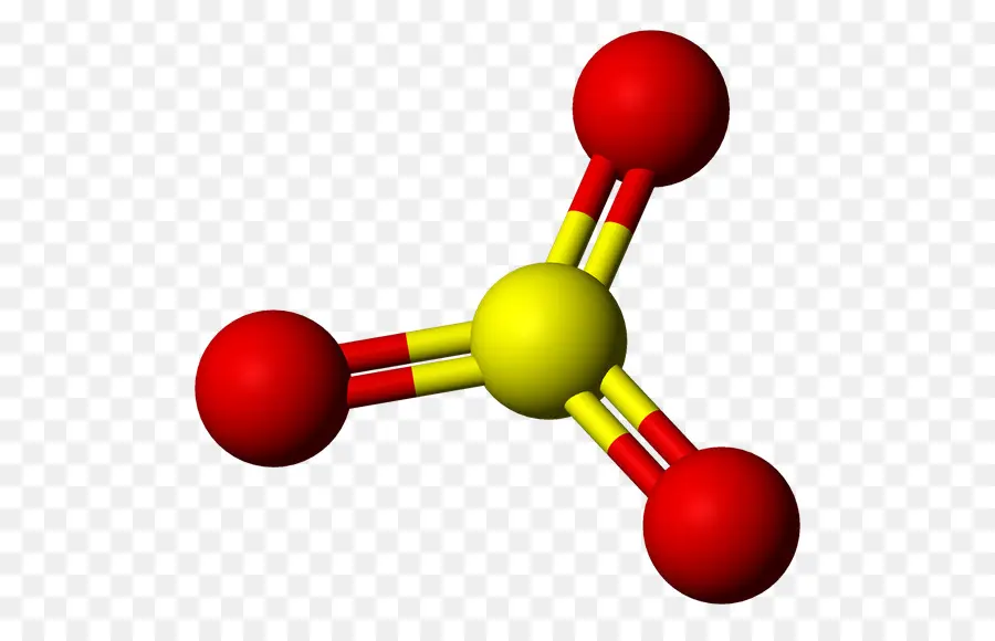 Du Trioxyde De Soufre，La Géométrie Moléculaire PNG