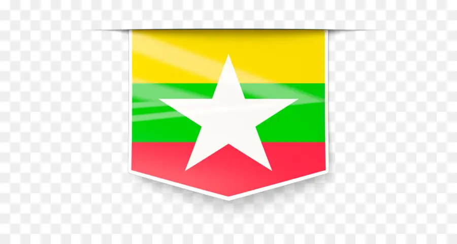 Drapeau Du Myanmar，Étoile PNG