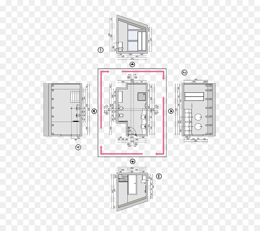 Plan D'étage，Maison PNG