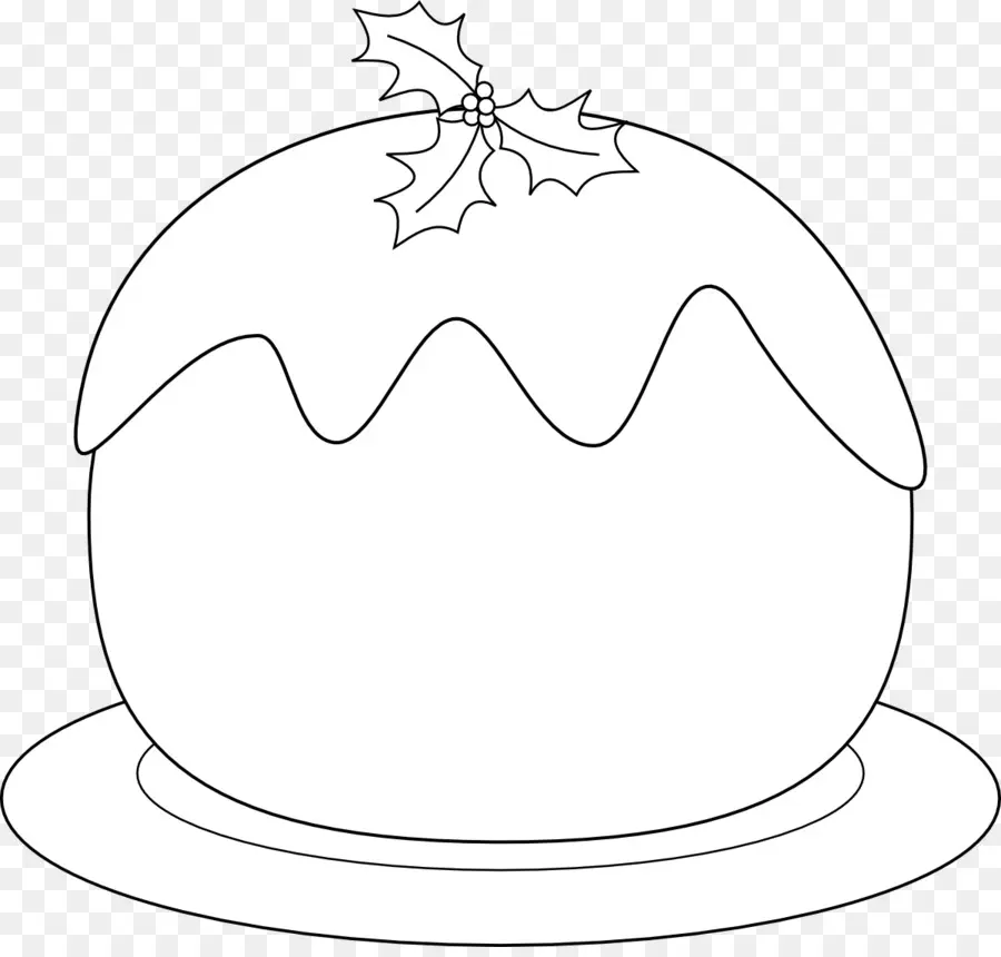 Pudding De Noël，Dessert PNG