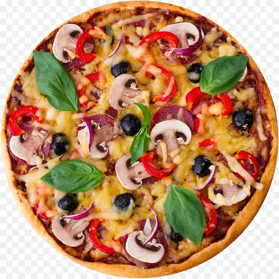 Pizza Aux Légumes，Boîte PNG