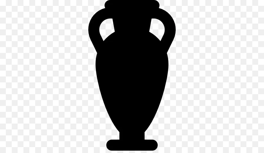 Silhouette De Vase，Décor PNG