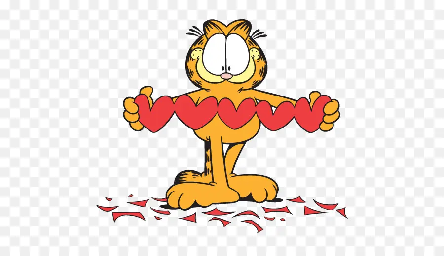 Garfield，Chat PNG